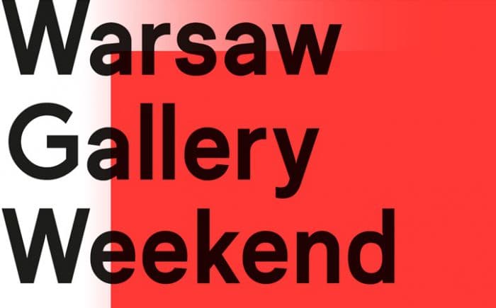 logo Warsaw Gallery Weekend 2015
