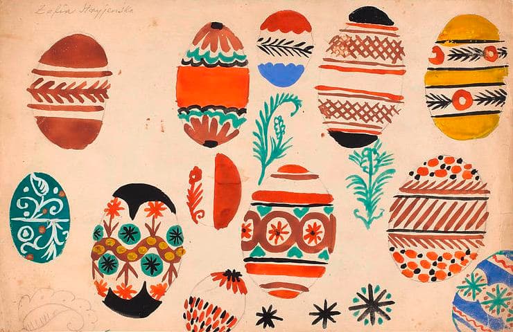 Zofia Stryjeńska, Pisanki