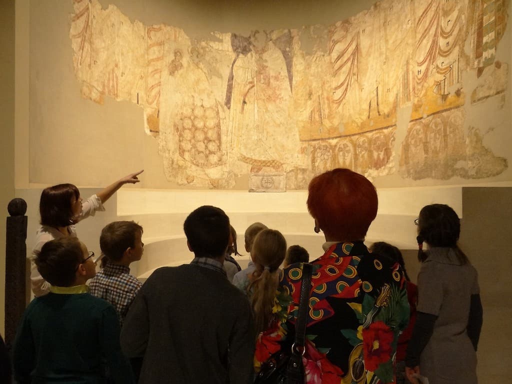 Galeria Faras im. Profesora Kazimierza Michałowskiego w MNW. Fot. Karolina Kukowska / Muzeum Narodowe w Warszawie