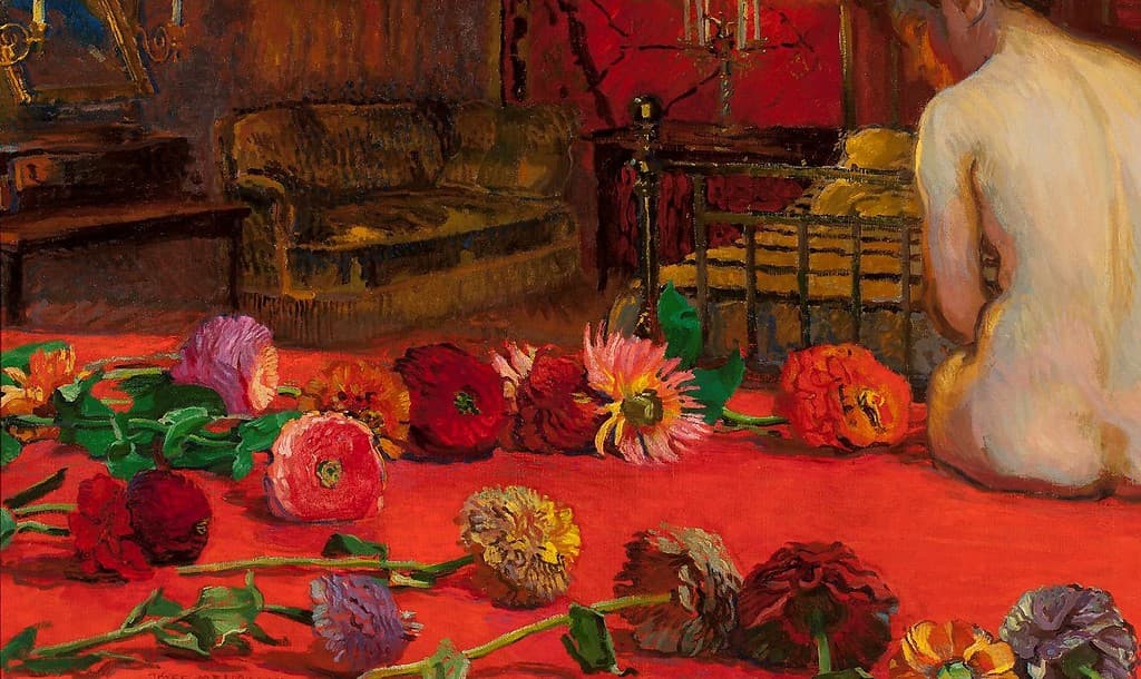 Józef Mehoffer, Cynie, 1911, olej, płótno. Więcej nt. obiektu w Cyfrowym MNW.