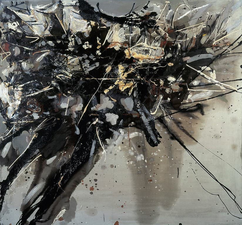 Tadeusz Kantor, Pasakas, 1957, olej, płótno.