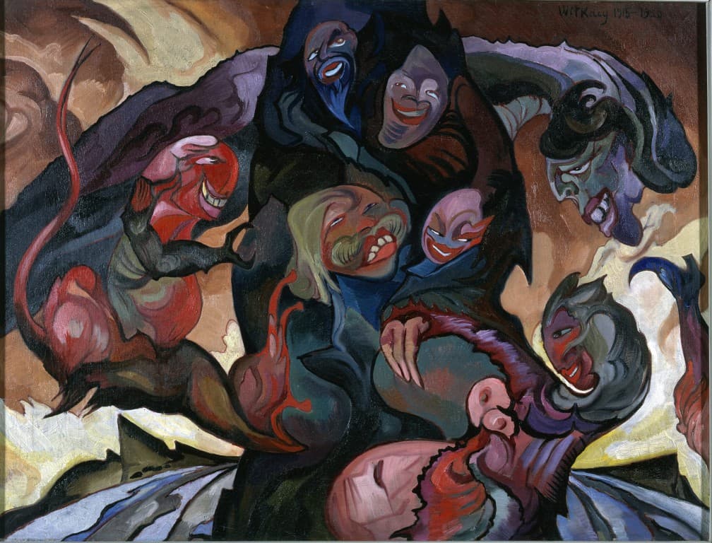 Stanisław Ignacy Witkiewicz, Kompozycja fantastyczna, 1915-1920