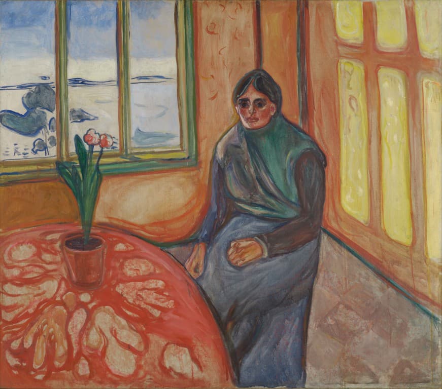 Edvard Munch, Melancholia, 1900-1901. Munchmuseet, Oslo