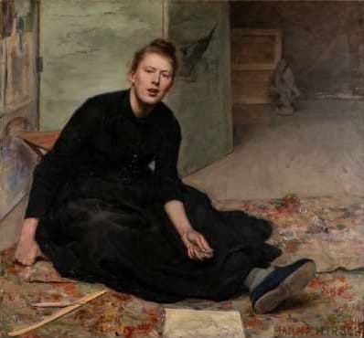 Hanna Hirsch-Pauli, Venny Soldan-Brofeldt, 1887. Gothenburg Museum of Art