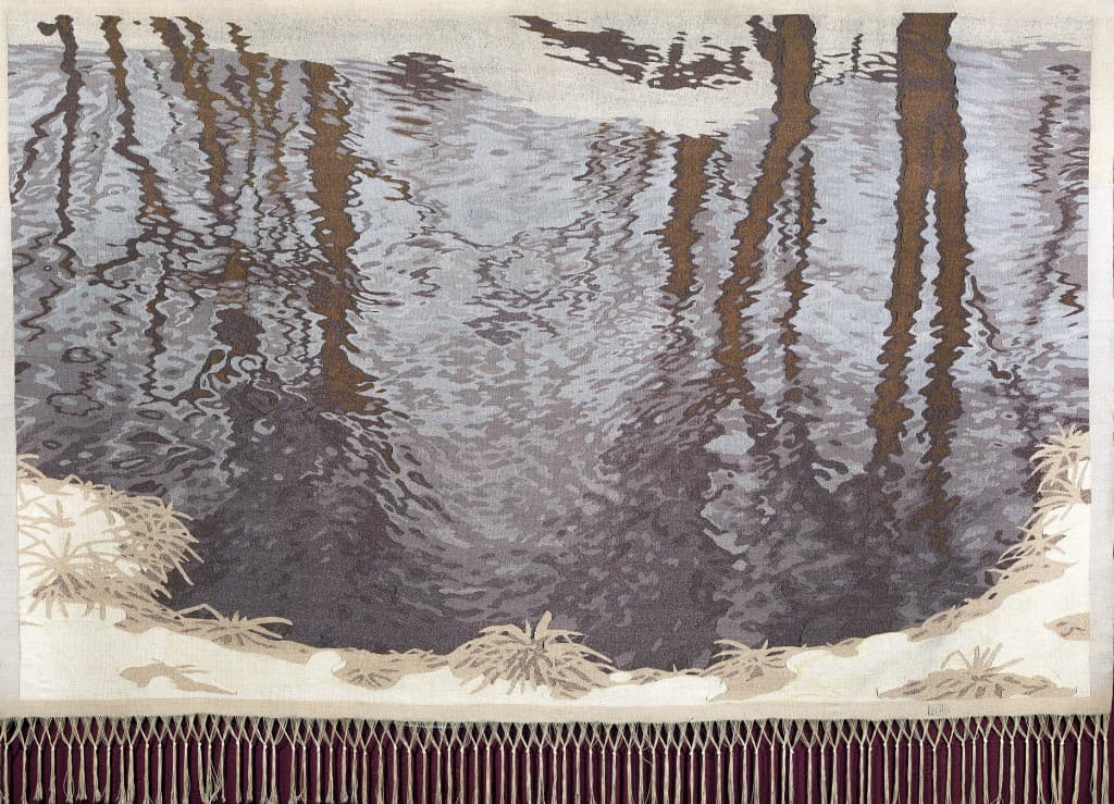 Gustaf Fjæstad, Płynąca woda, 1906. Gothenburg Museum of Art