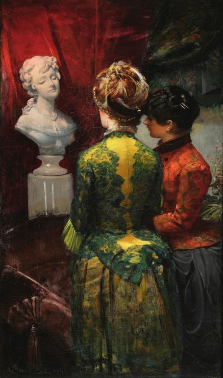 Leon Wyczółkowski, W buduarze, 1885.