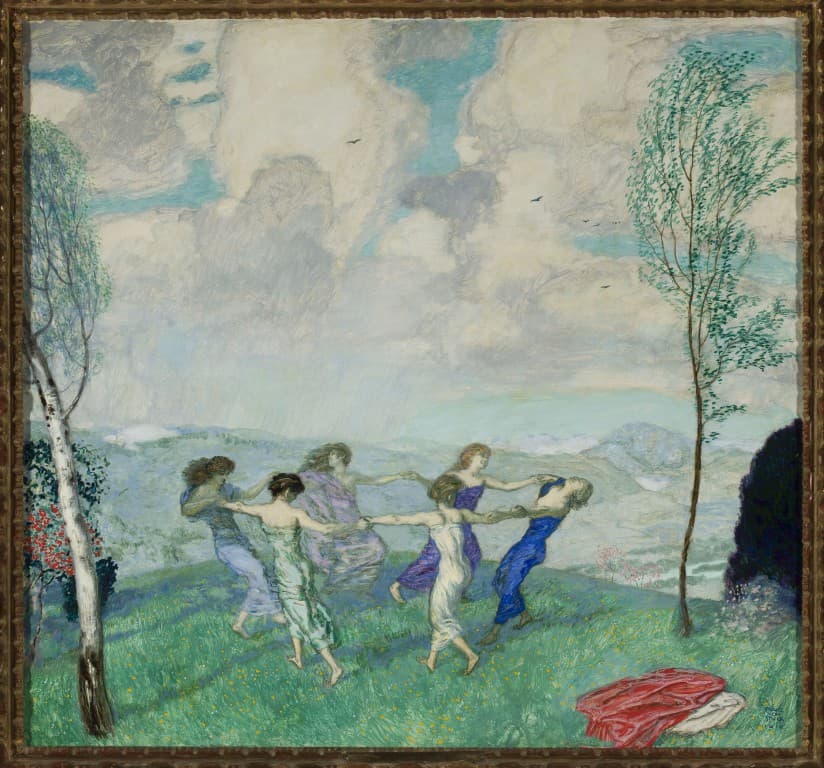Franz von Stuck, Taneczny krąg, 1910