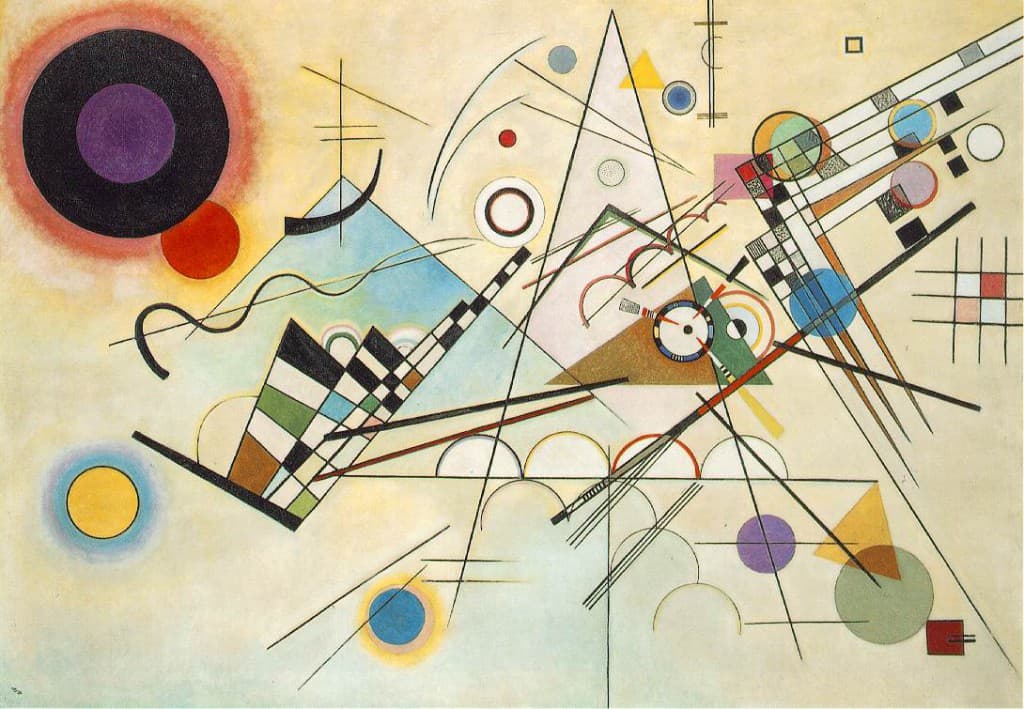 Wassily Kandinsky, Kompozycja 8, 1923