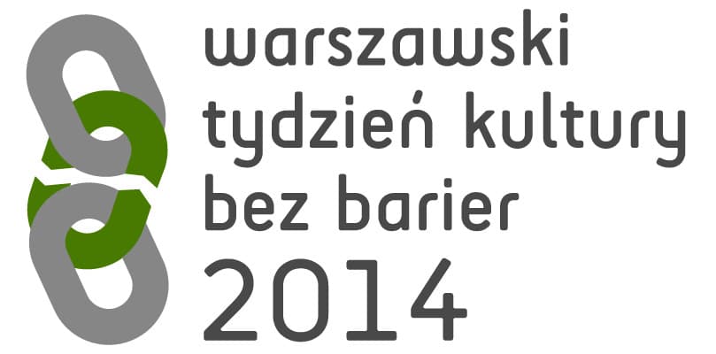 logotyp II WArszawskiego Tygodnia Kultury bez barier