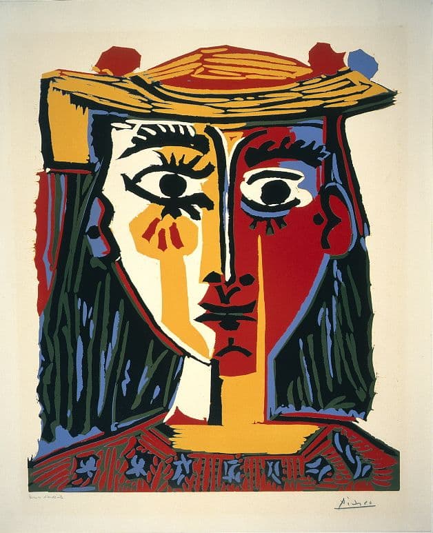 Pablo Picasso, Popiersie kobiety w kapeluszu